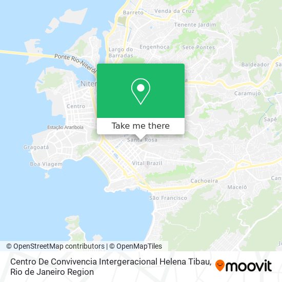 Mapa Centro De Convivencia Intergeracional Helena Tibau