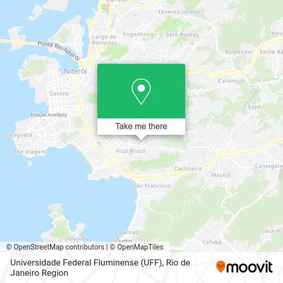 Universidade Federal Fluminense (UFF) map