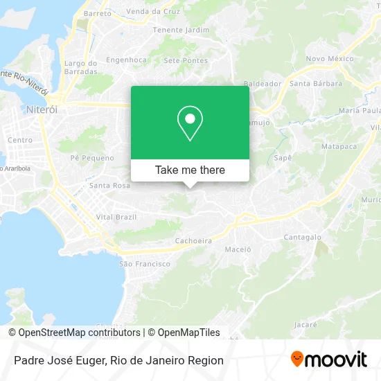 Padre José Euger map