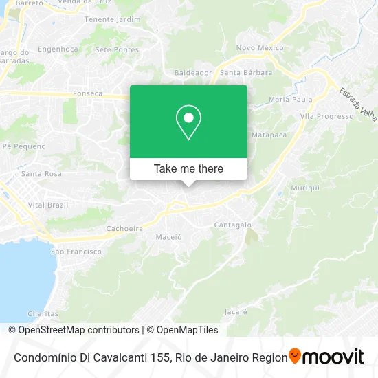 Condomínio Di Cavalcanti 155 map