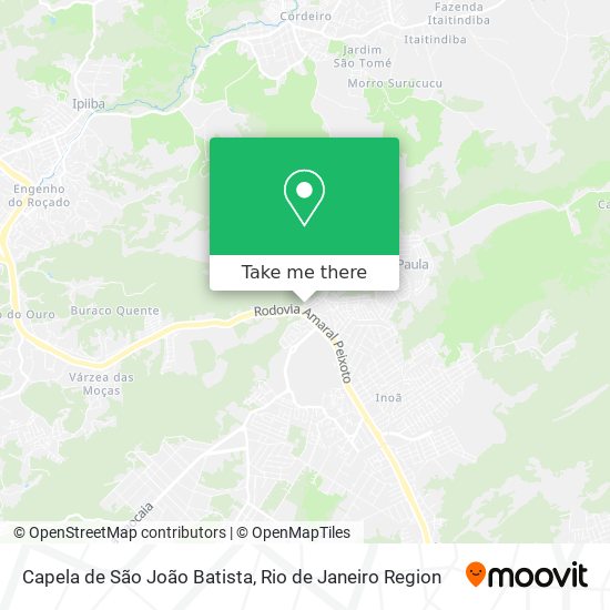 Capela de São João Batista map