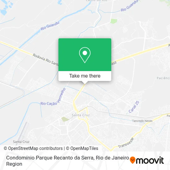 Condomínio Parque Recanto da Serra map