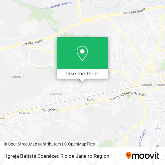 Igreja Batista Ebenézer map