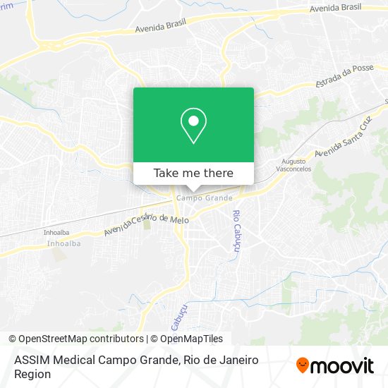 ASSIM Medical Campo Grande map