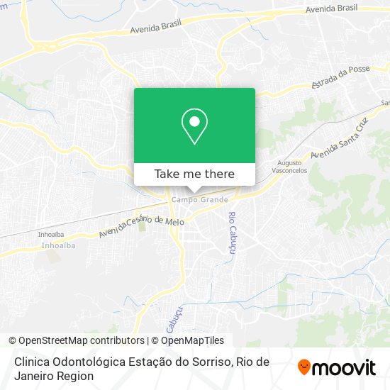 Clinica Odontológica Estação do Sorriso map