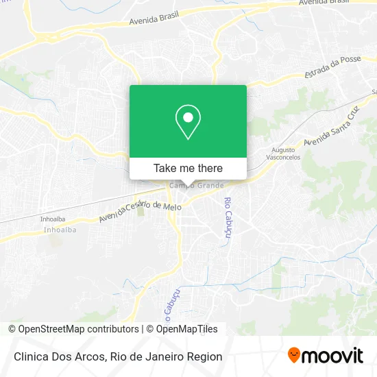 Clinica Dos Arcos map