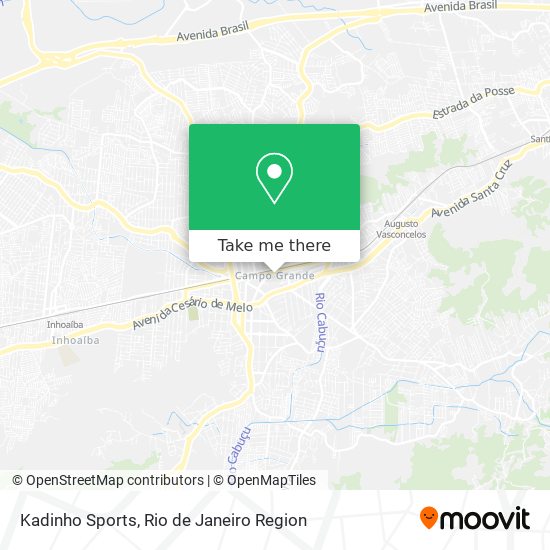 Kadinho Sports map