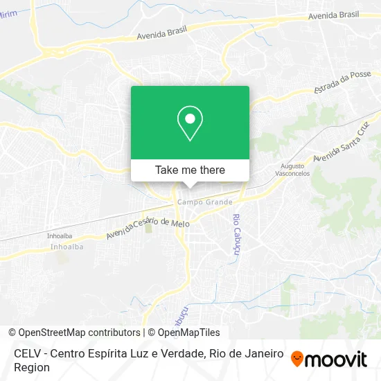 CELV - Centro Espírita Luz e Verdade map