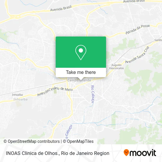 INOAS Clinica de Olhos. map