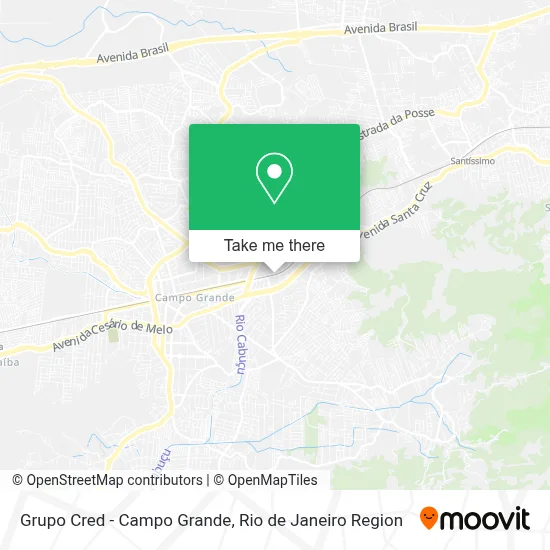 Grupo Cred - Campo Grande map