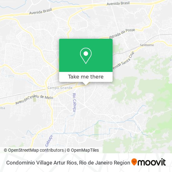 Condomínio Village Artur Rios map