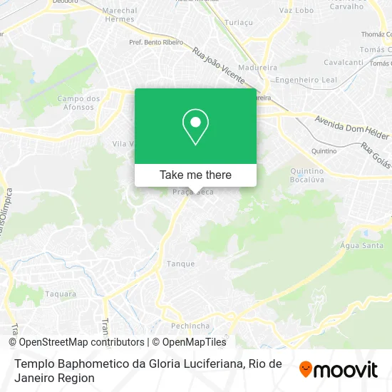 Templo Baphometico da Gloria Luciferiana map