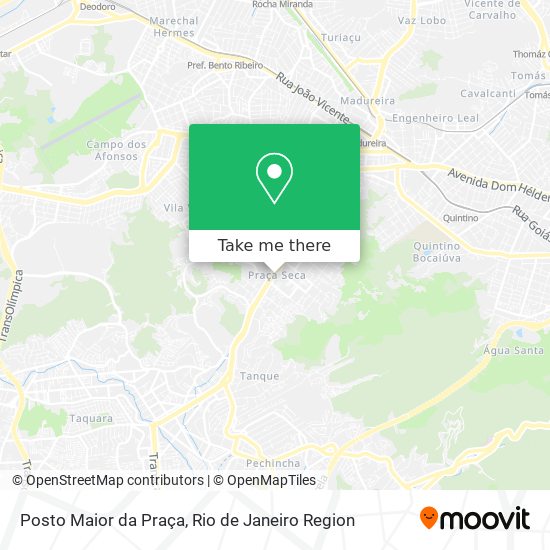 Posto Maior da Praça map