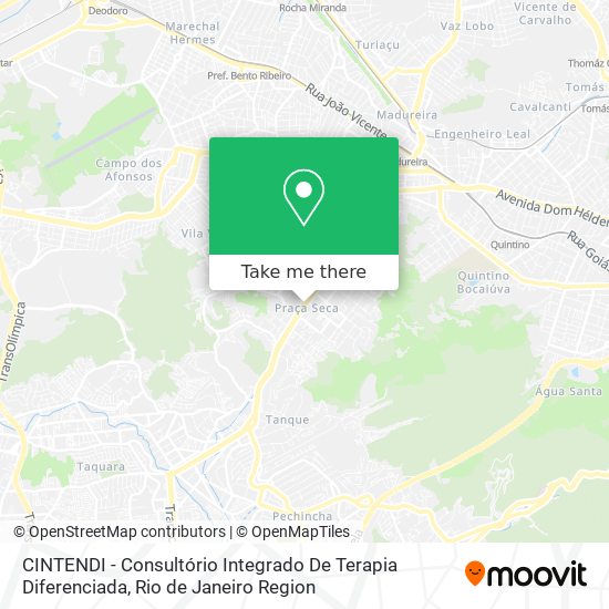 CINTENDI - Consultório Integrado De Terapia Diferenciada map