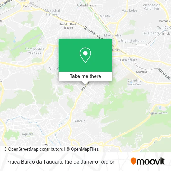 Praça Barão da Taquara map