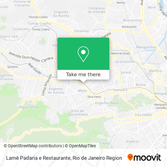 Lamê Padaria e Restaurante map