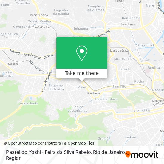 Pastel do Yoshi -  Feira da Silva Rabelo map