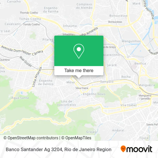 Banco Santander Ag 3204 map