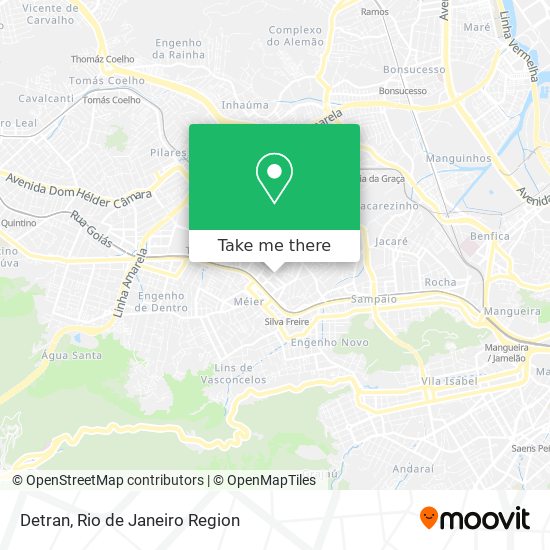 Mapa Detran