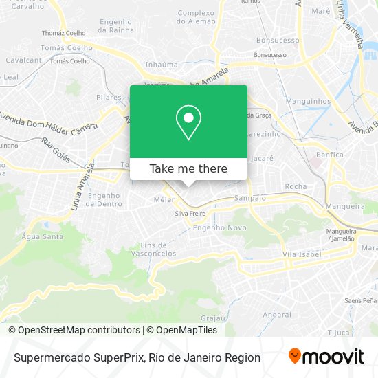 Mapa Supermercado SuperPrix