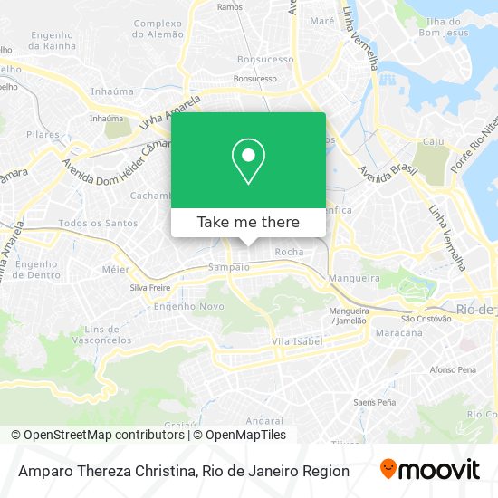 Amparo Thereza Christina map