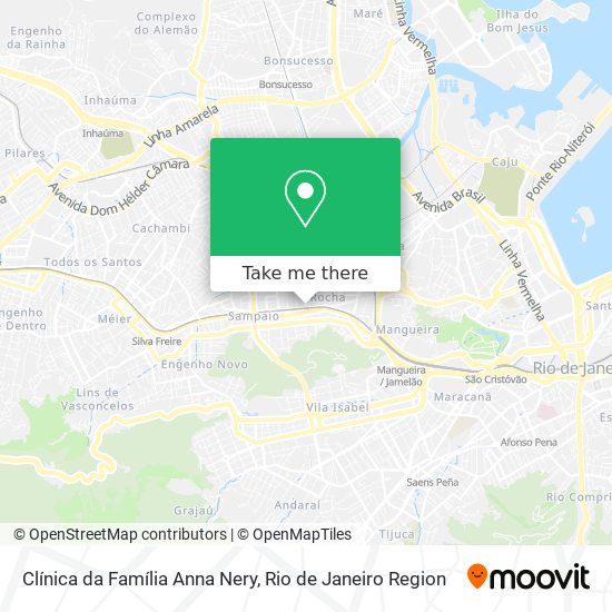 Clínica da Família Anna Nery map