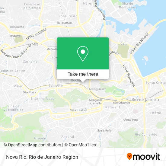 Nova Rio map