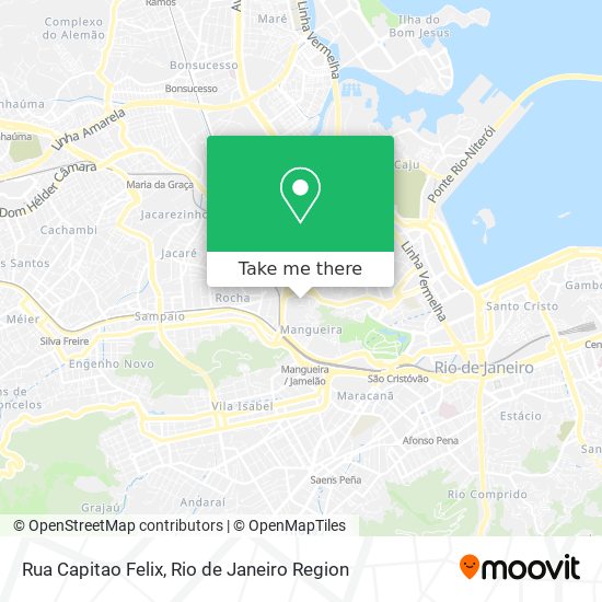 Mapa Rua Capitao Felix