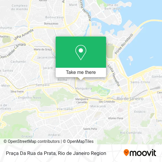 Praça Da Rua da Prata map