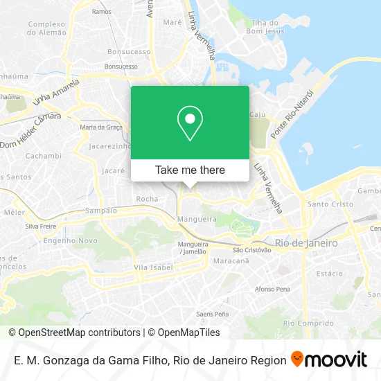 E. M. Gonzaga da Gama Filho map