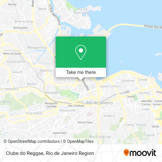 Clube do Reggae map