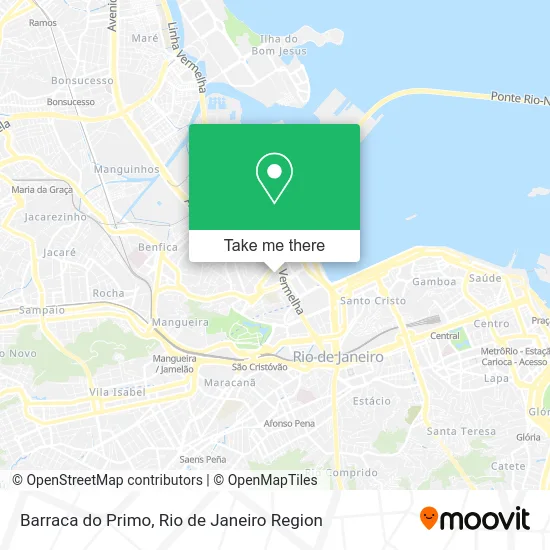 Barraca do Primo map