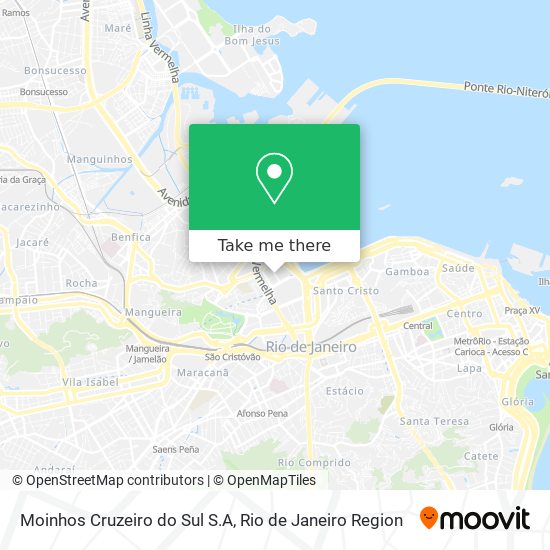 Moinhos Cruzeiro do Sul S.A map