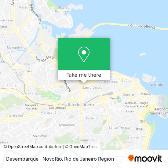 Desembarque - NovoRio map