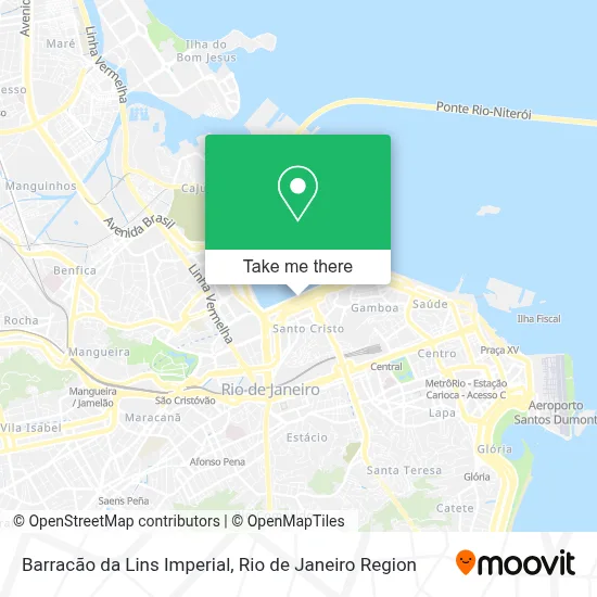 Barracão da Lins Imperial map