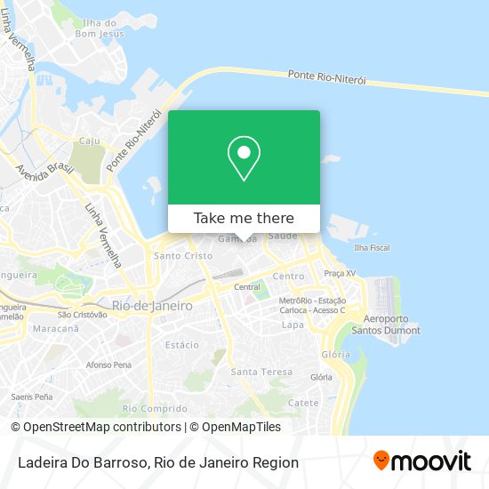 Ladeira Do Barroso map