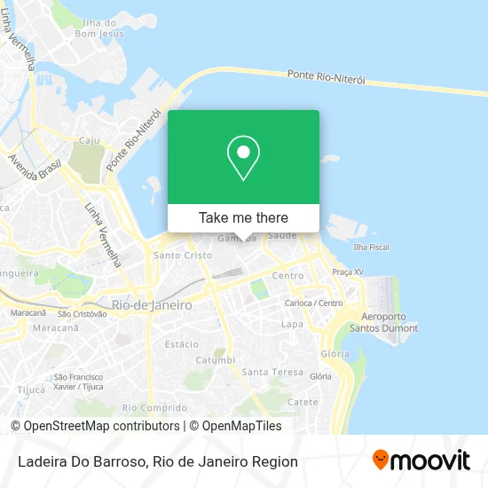 Ladeira Do Barroso map