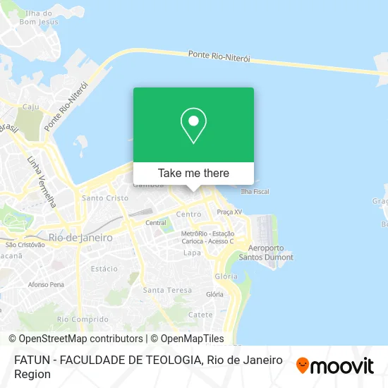 FATUN - FACULDADE DE TEOLOGIA map