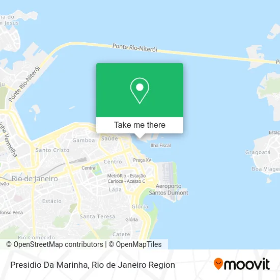 Presidio Da Marinha map