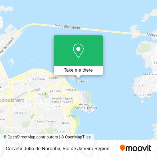 Corveta Julio de Noronha map