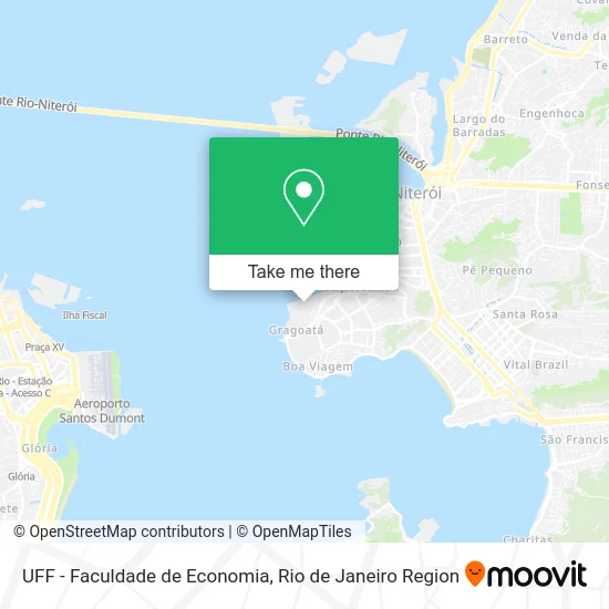 UFF - Faculdade de Economia map