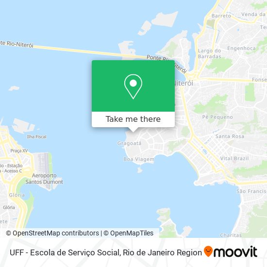 UFF - Escola de Serviço Social map