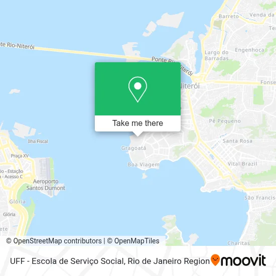 UFF - Escola de Serviço Social map