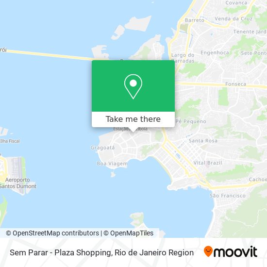 Sem Parar - Plaza Shopping map