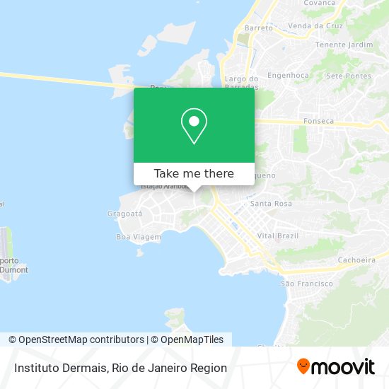 Instituto Dermais map