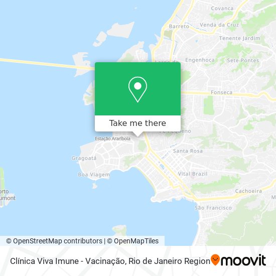 Clínica Viva Imune - Vacinação map