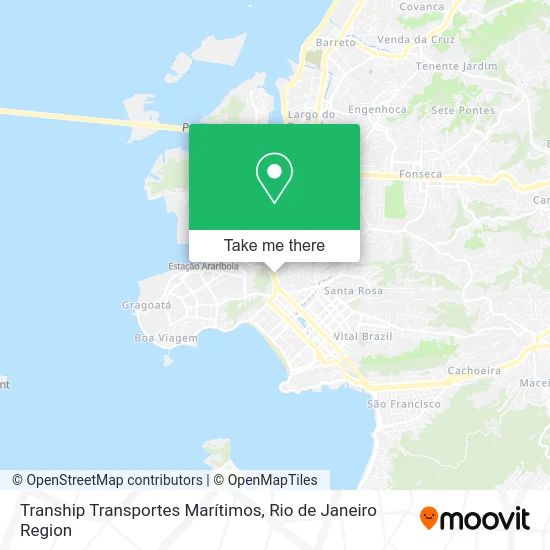 Tranship Transportes Marítimos map