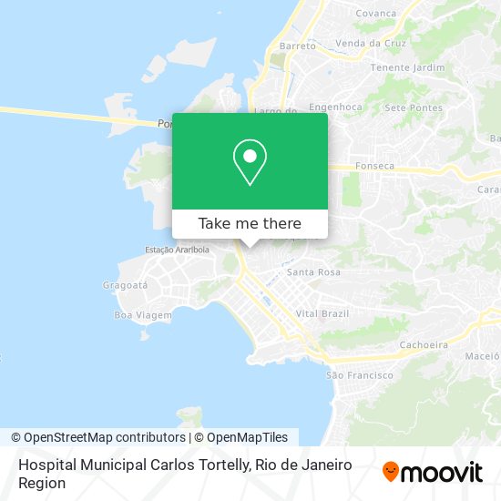 Mapa Hospital Municipal Carlos Tortelly
