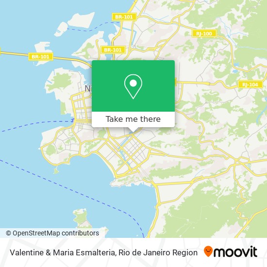 Valentine & Maria Esmalteria map