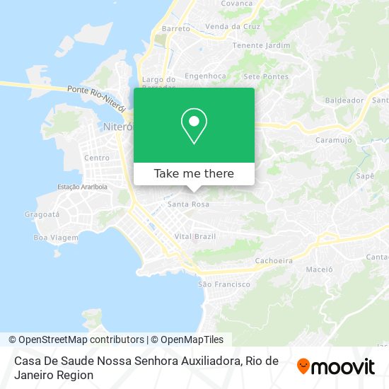 Casa De Saude Nossa Senhora  Auxiliadora map
